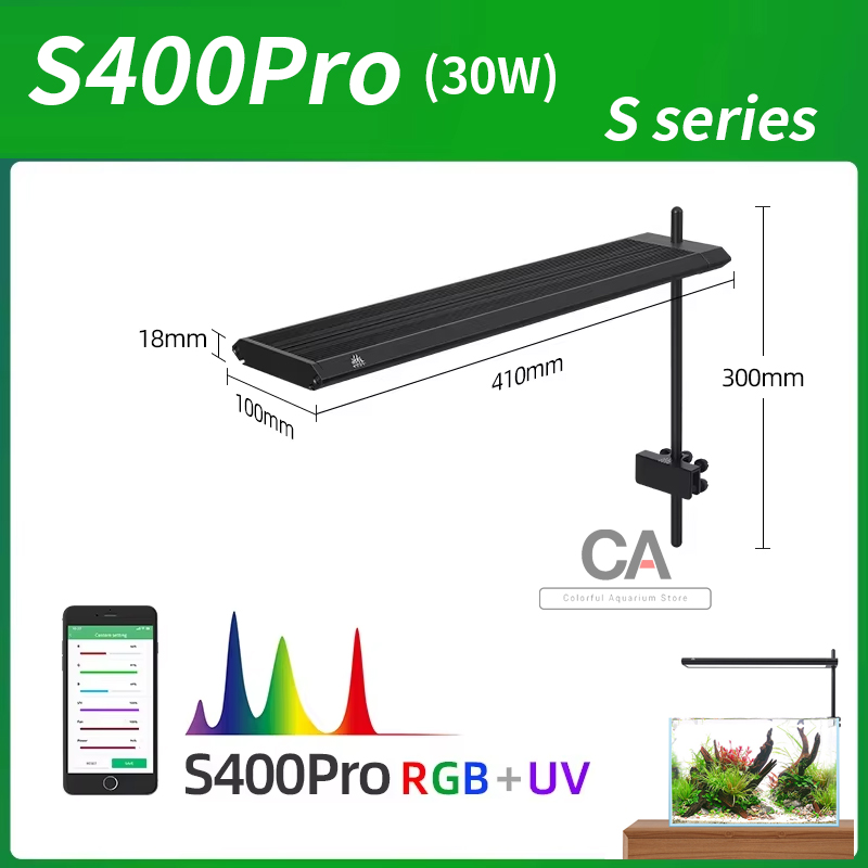 Aquarium Moss - Lampu Akuarium WEEK AQUA Seri S