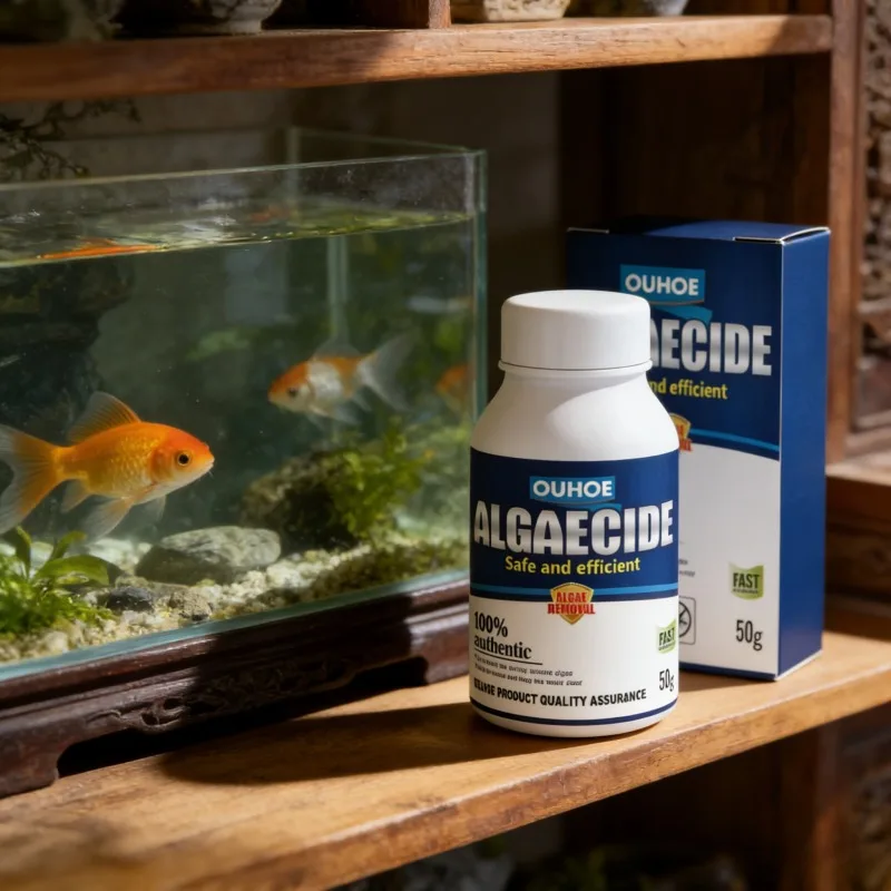 Planted Aquarium Algae Control - 50g Algaecide Efisiensi Tinggi untuk Pengendalian