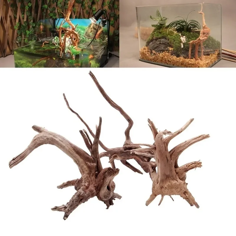 Aquarium Moss - Pohon alami kayu apung akuarium tangki