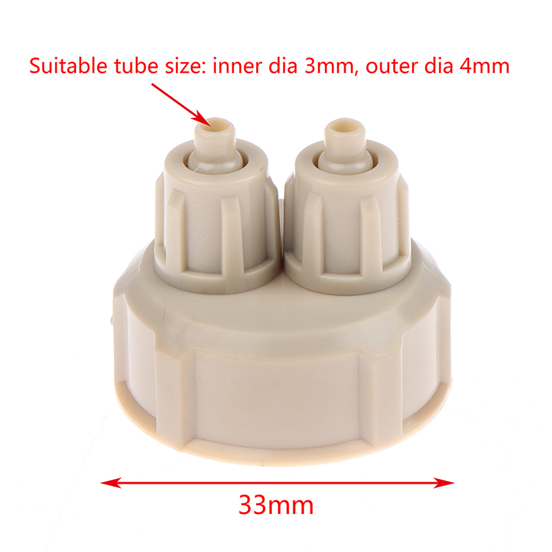 Aquarium Liquid Carbon - 2Pcs Kit Generator Diffuser Udara untuk