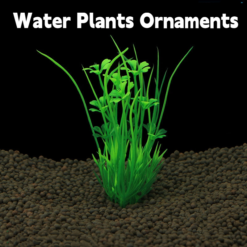 Aquarium Plant Substrate - Ornamen Air Tanaman Buatan Bawah Air