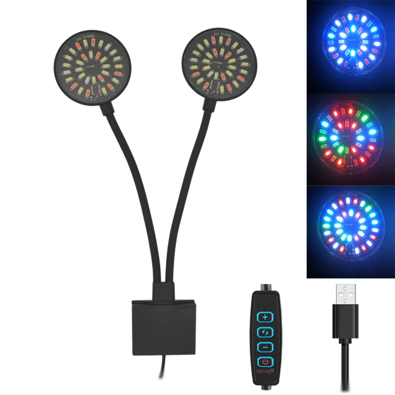 Aquarium Plant Light - Lampu LED Akuarium USB Lampu Klip