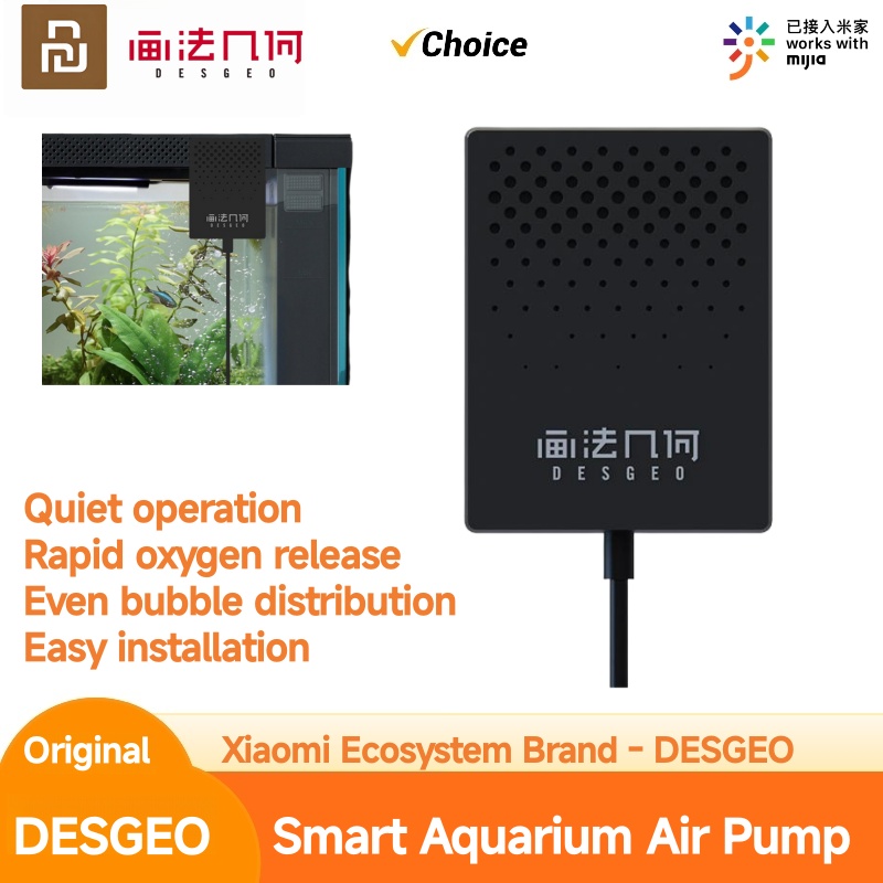 Aquarium Liquid Carbon - DESGEO untuk Pompa Oksigen Akuarium Pintar