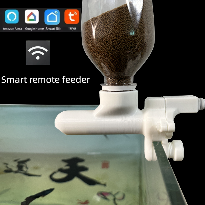 Aquarium Fertilizer - Pengumpan Tangki Ikan Remote Control Ponsel
