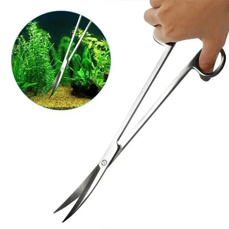 Planted Aquarium Cleaning - Gunting akuarium, alat pembersih ekstra panjang