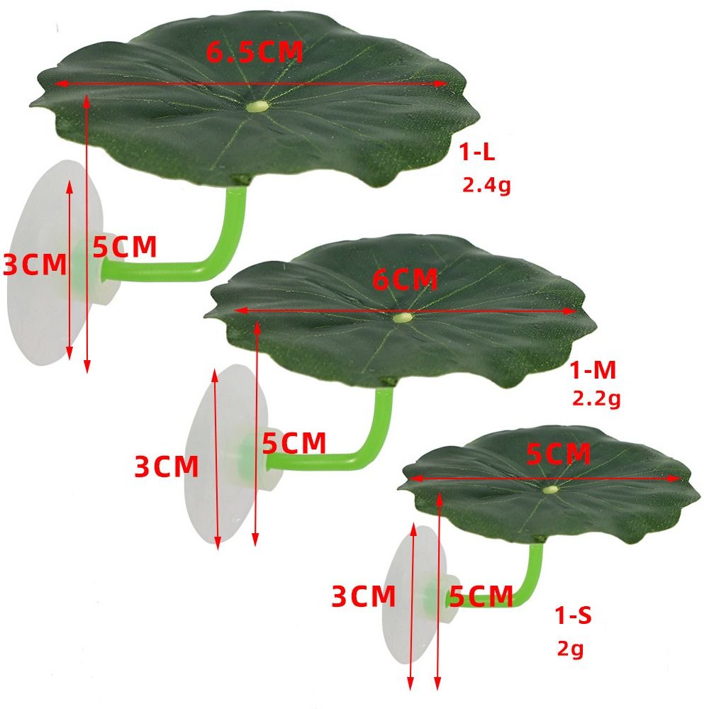 Daun Teratai Plastik untuk Ika - Aquarium Plant Holder ulasan dan harga