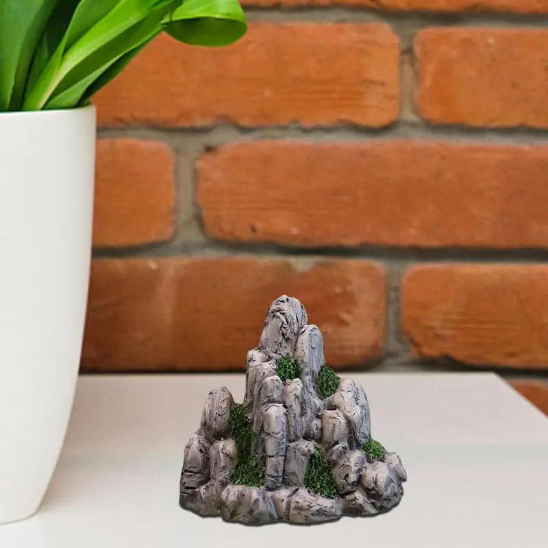 Miniatur Gunung Mini batu pals - Aquarium Moss ulasan dan harga