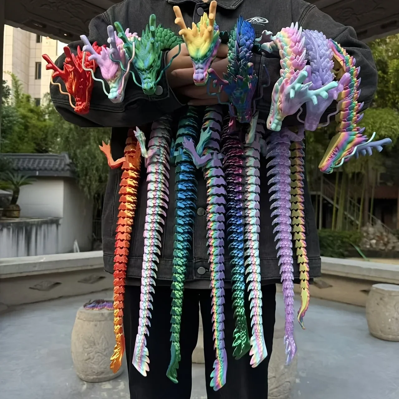 Figurine Naga Cina 3D Print 90 - Planted Tank ulasan dan harga