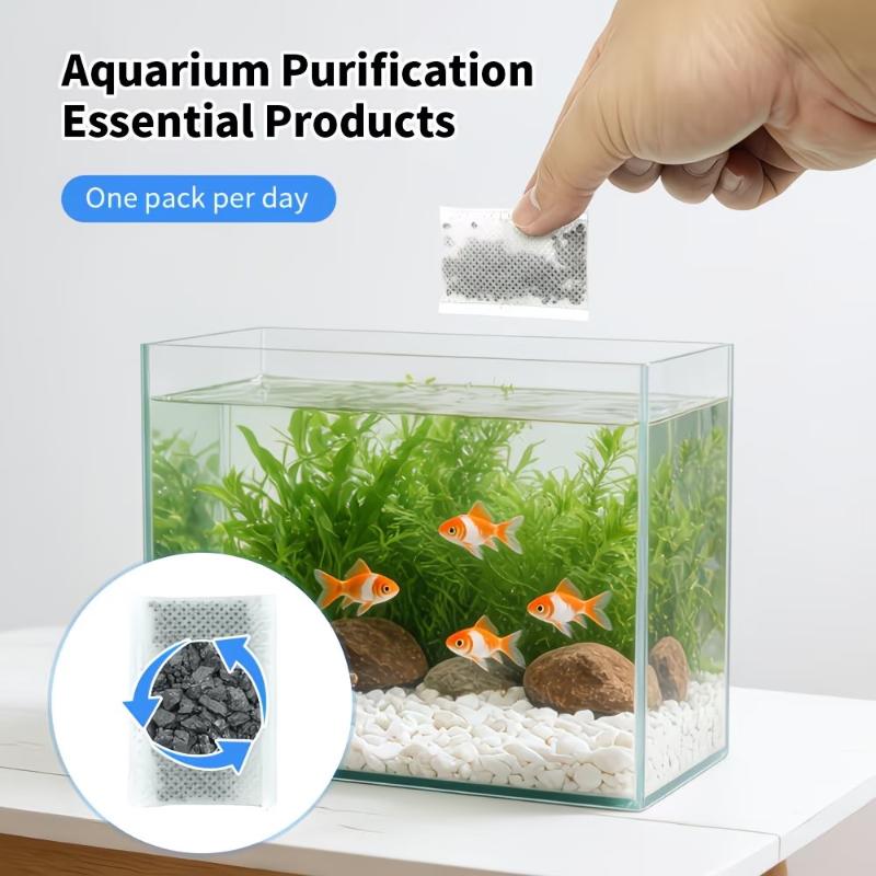 10/20/40 Buah Tas Karbon Aktif - Planted Aquarium Cleaning ulasan dan harga