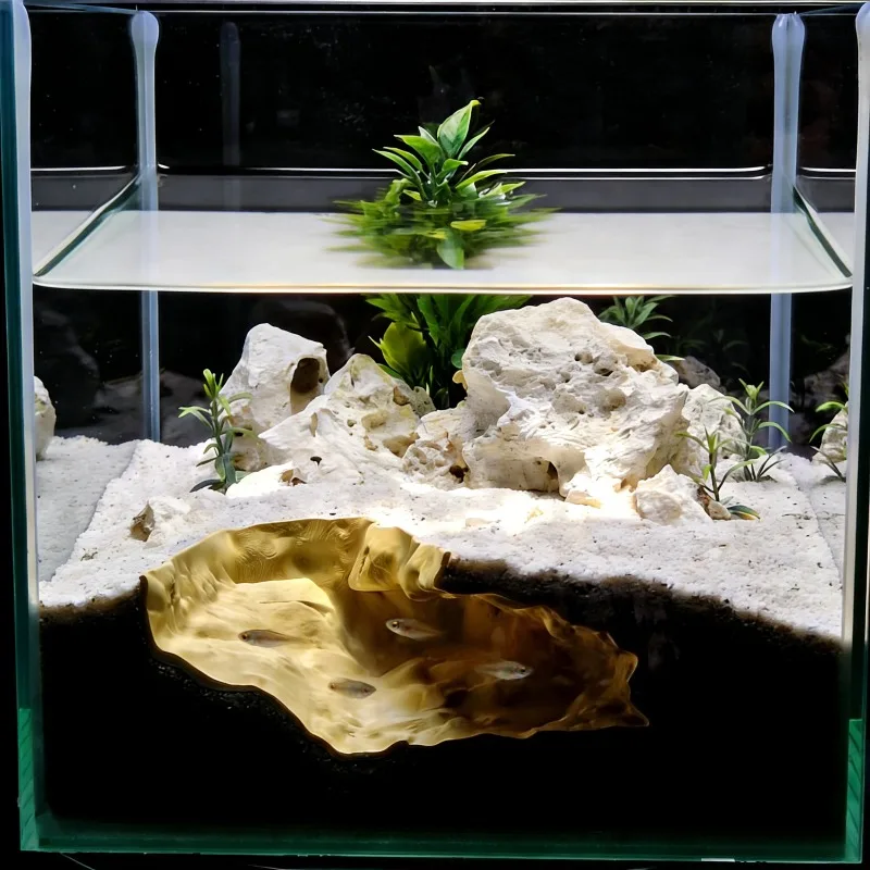 Tempat Persembunyian Hewan Pel - Aquarium Driftwood ulasan dan harga