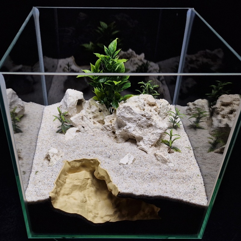 Tempat Persembunyian Hewan Pel - Aquarium Driftwood ulasan dan harga