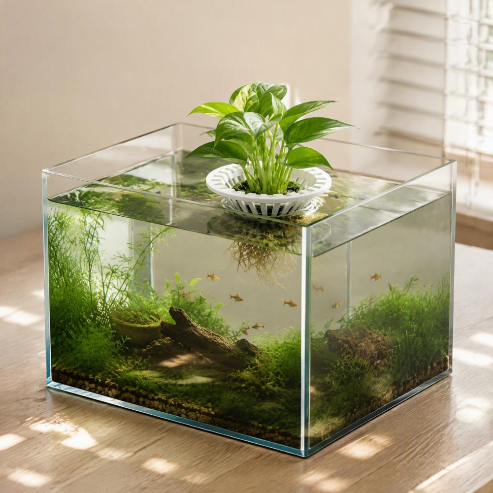 Wadah Tanaman Hidroponik Akuar - Aquarium Plant Holder ulasan dan harga