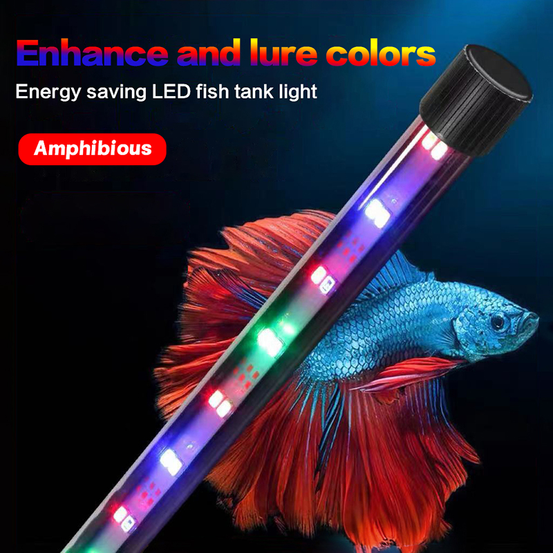Lampu Akuarium LED USB 17-47CM - Aquarium Plant Substrate ulasan dan harga