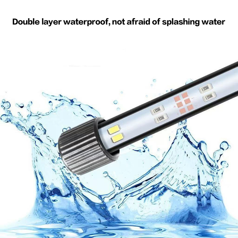 Lampu Akuarium LED USB 17-47CM - Aquarium Plant Substrate ulasan dan harga