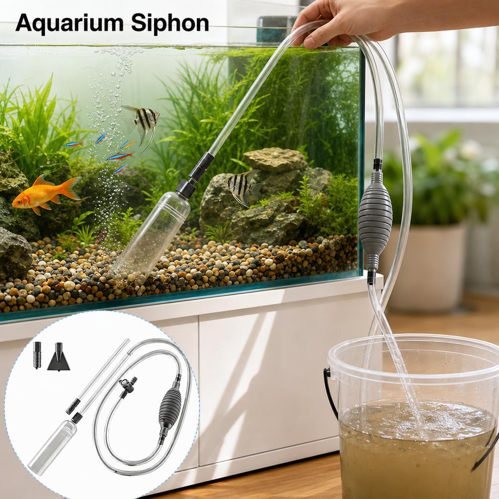 Pompa Pengganti Air Akuarium d - Planted Aquarium Cleaning ulasan dan harga
