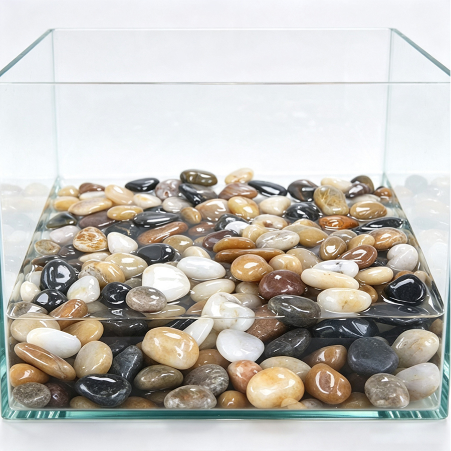 300-700g Kerikil Sungai Halus, - Plant Aquarium Pot ulasan dan harga