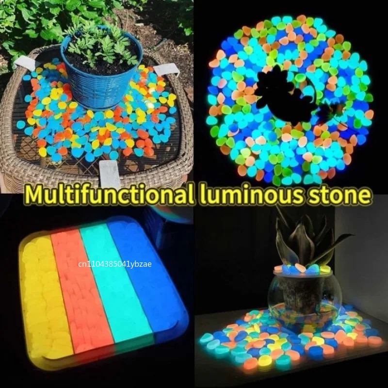 100-800 Buah Kerikil Menyala D - Plant Aquarium Pot ulasan dan harga