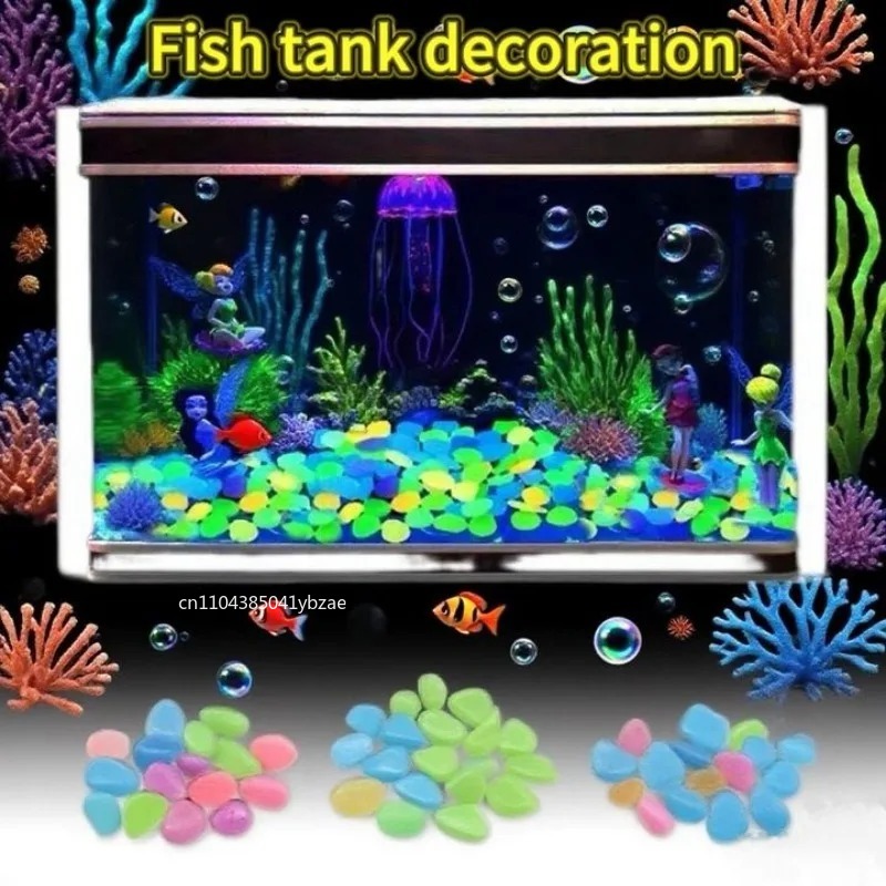 100-800 Buah Kerikil Menyala D - Plant Aquarium Pot ulasan dan harga