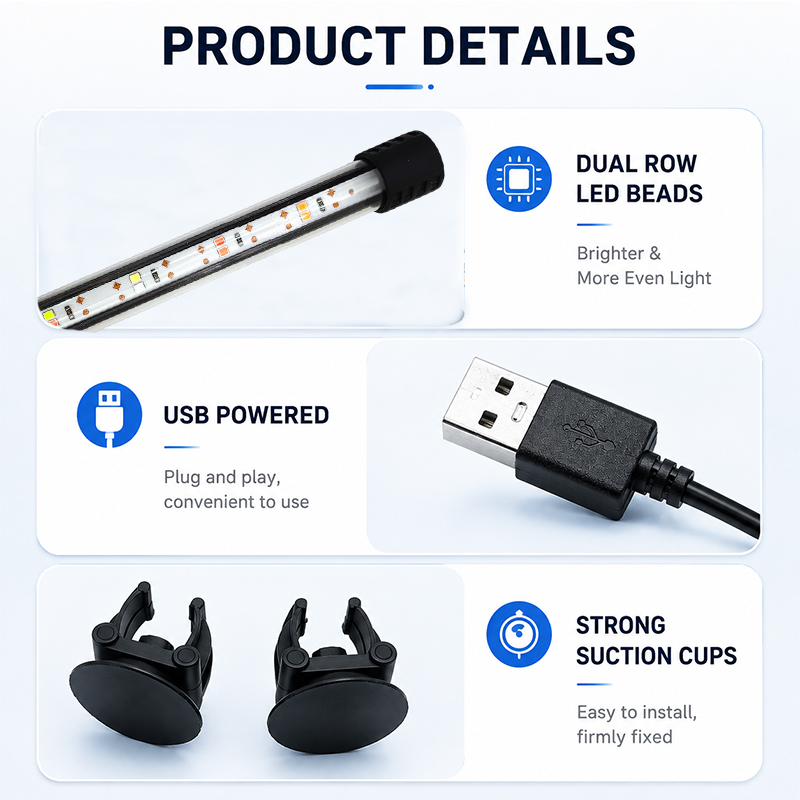 Lampu LED Strip Akuarium Spekt - Aquarium Plant Substrate ulasan dan harga