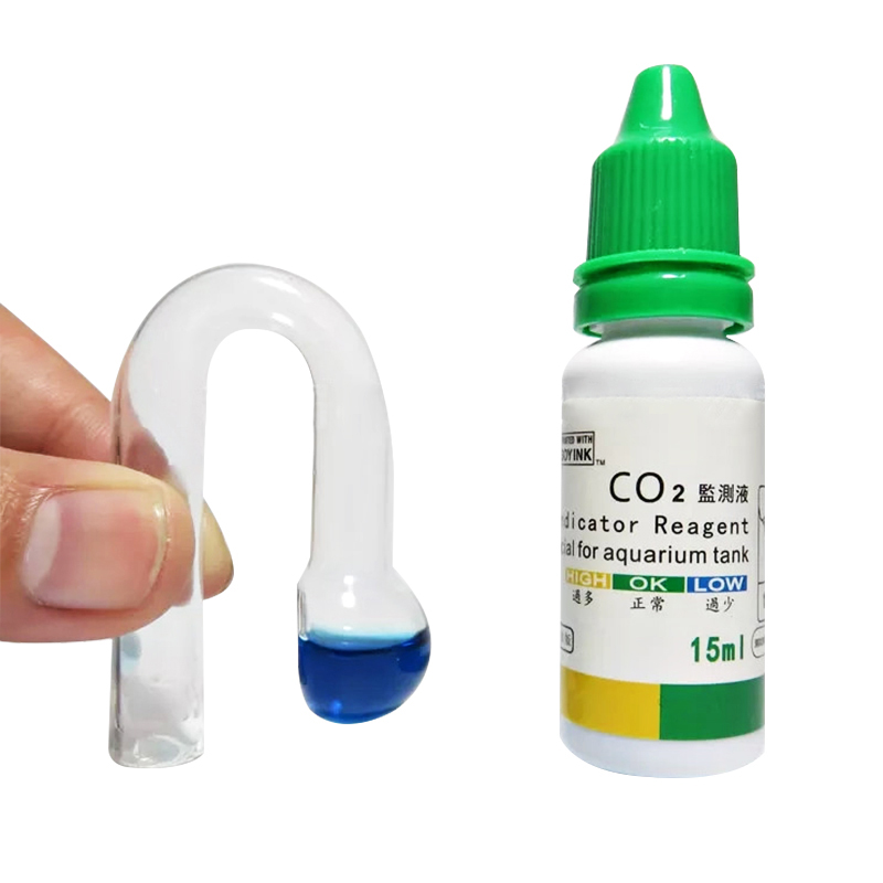Indikator CO2 Akuarium DIY Kit - Aquarium Liquid Carbon ulasan dan harga