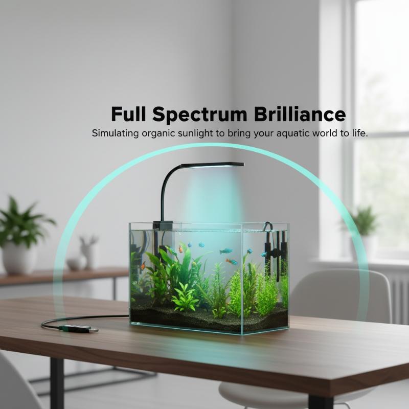 Lampu Klip Akuarium USB dengan - Planted Tank ulasan dan harga