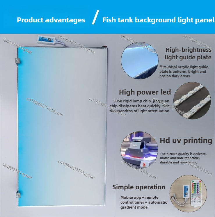 Papan Lampu Latar Akuarium RGB - Planted Tank ulasan dan harga