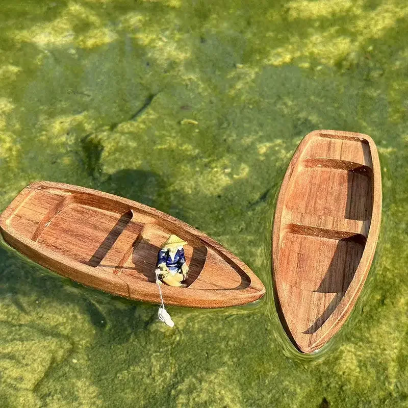 Perahu Kayu Buatan Tangan Mode - Aquarium Driftwood ulasan dan harga