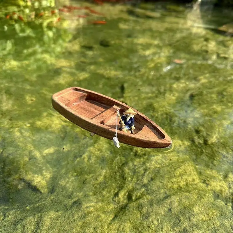 Perahu Kayu Buatan Tangan Mode - Aquarium Driftwood ulasan dan harga