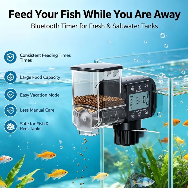 Jebao Jecod Seri DFD Pengumpan - Aquarium Fertilizer ulasan dan harga