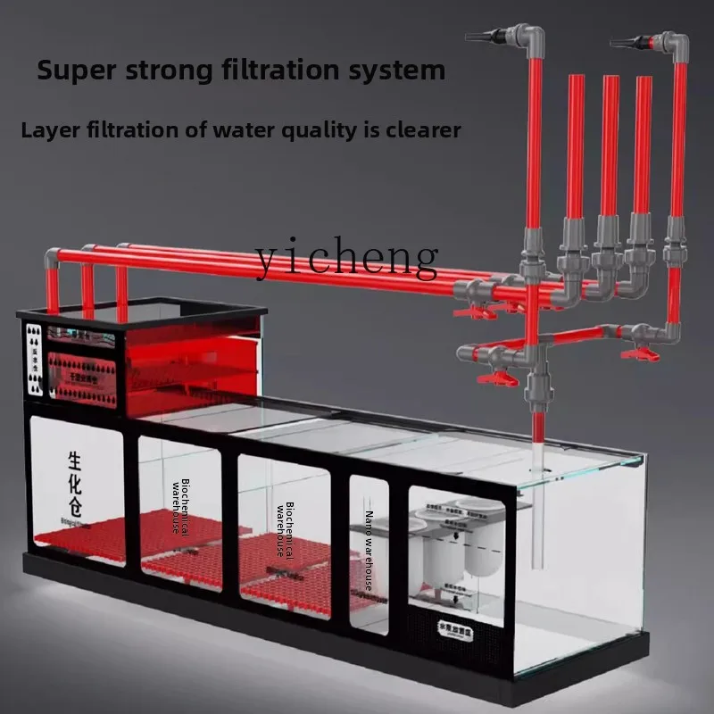Akuarium kaca ultra-putih L14, - Live Plant Aquarium ulasan dan harga