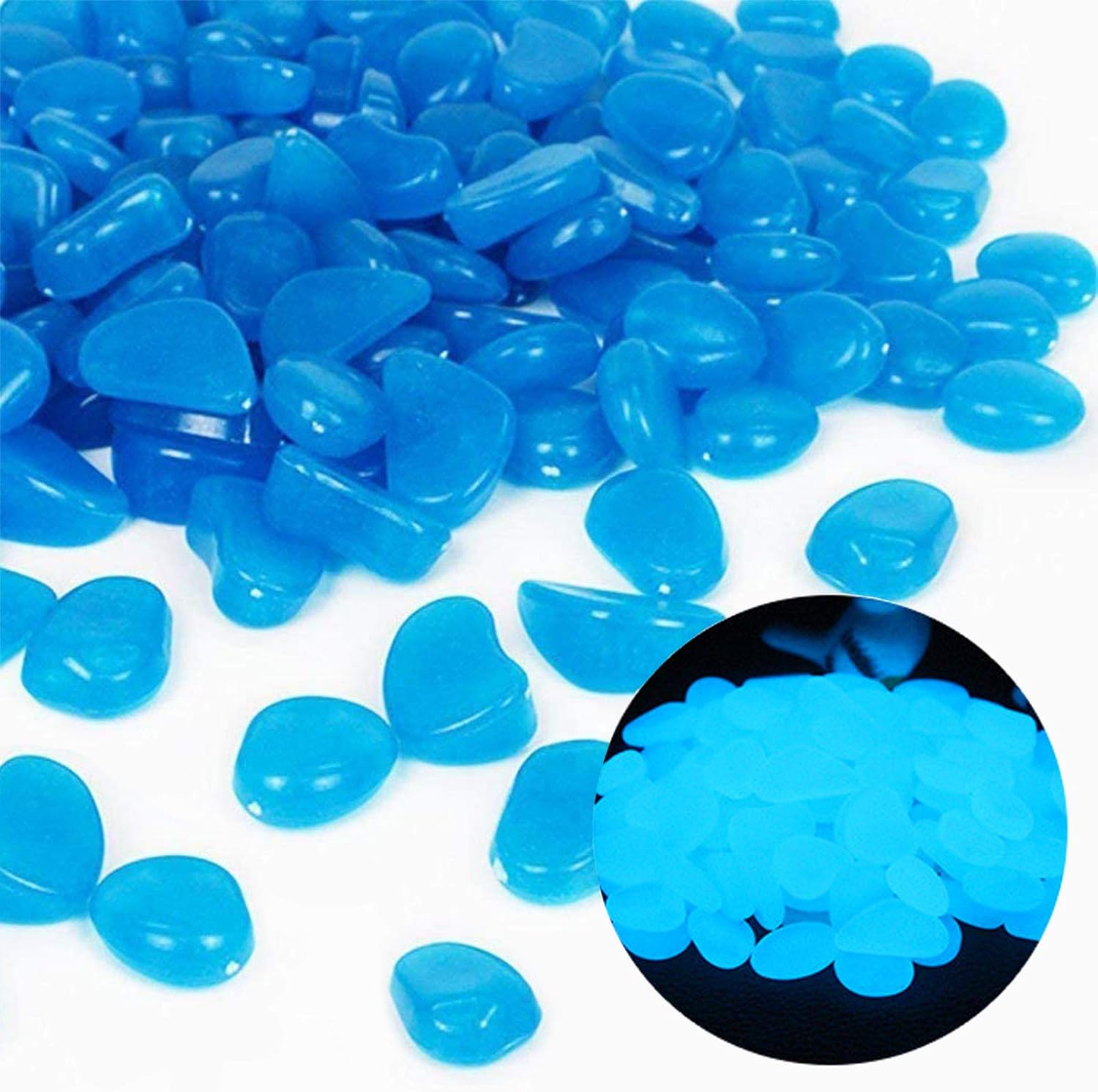 Batu Tangki Ikan Kerikil Biru  - Aquarium Moss ulasan dan harga