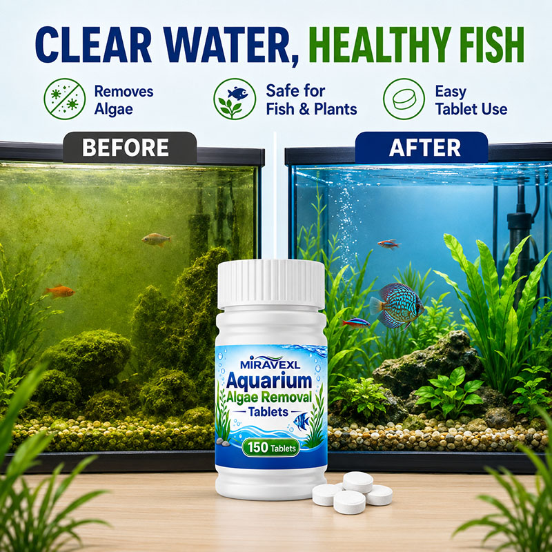 Tablet Penghilang Alga Akuariu - Aquarium Fertilizer ulasan dan harga
