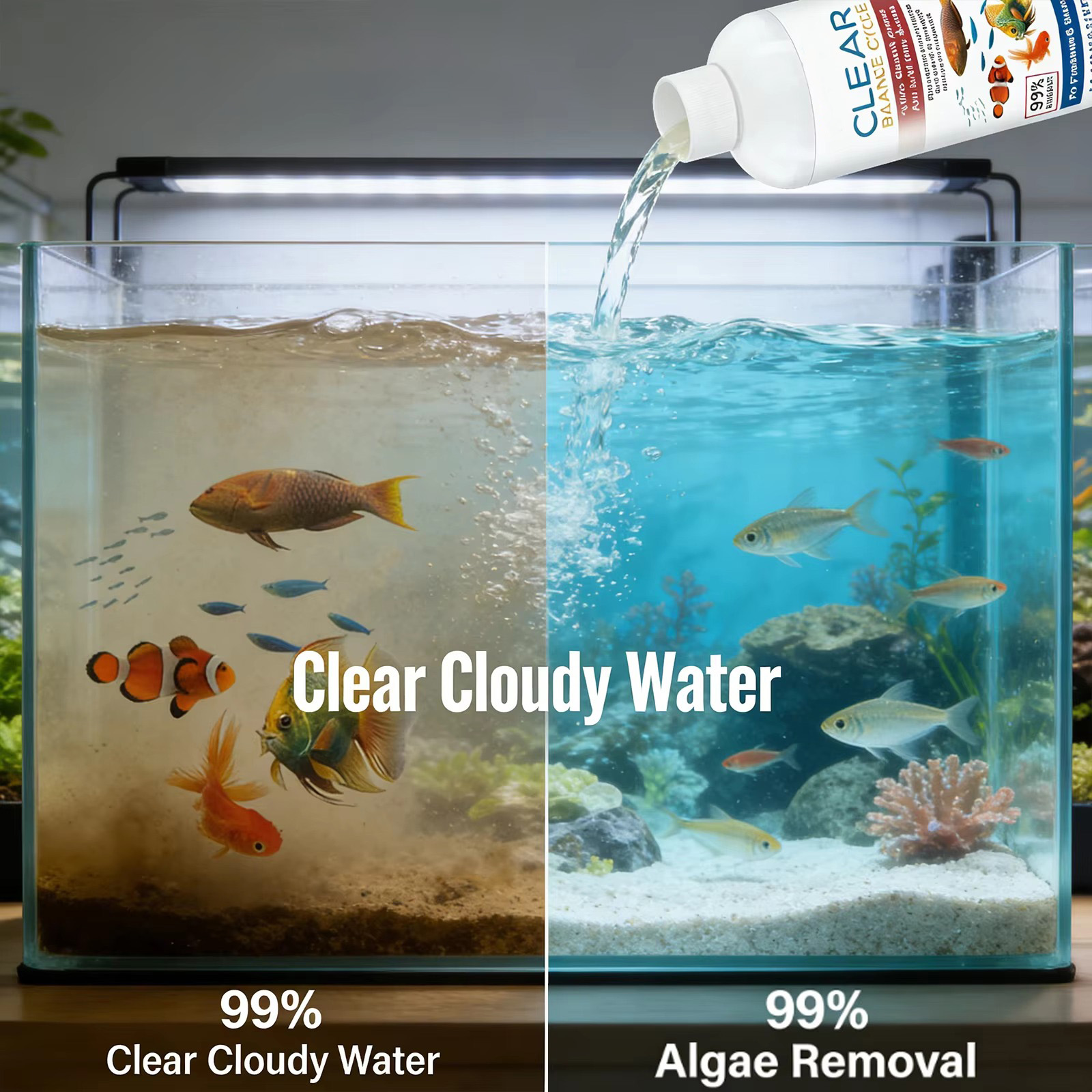 Pemurni Air Akuarium & Pembers - Planted Aquarium Cleaning ulasan dan harga