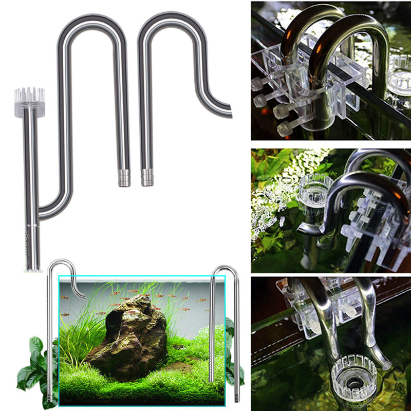 Baru Tangki Ikan Lily Pipa Baj - Aquarium Planted Tank Filter ulasan dan harga