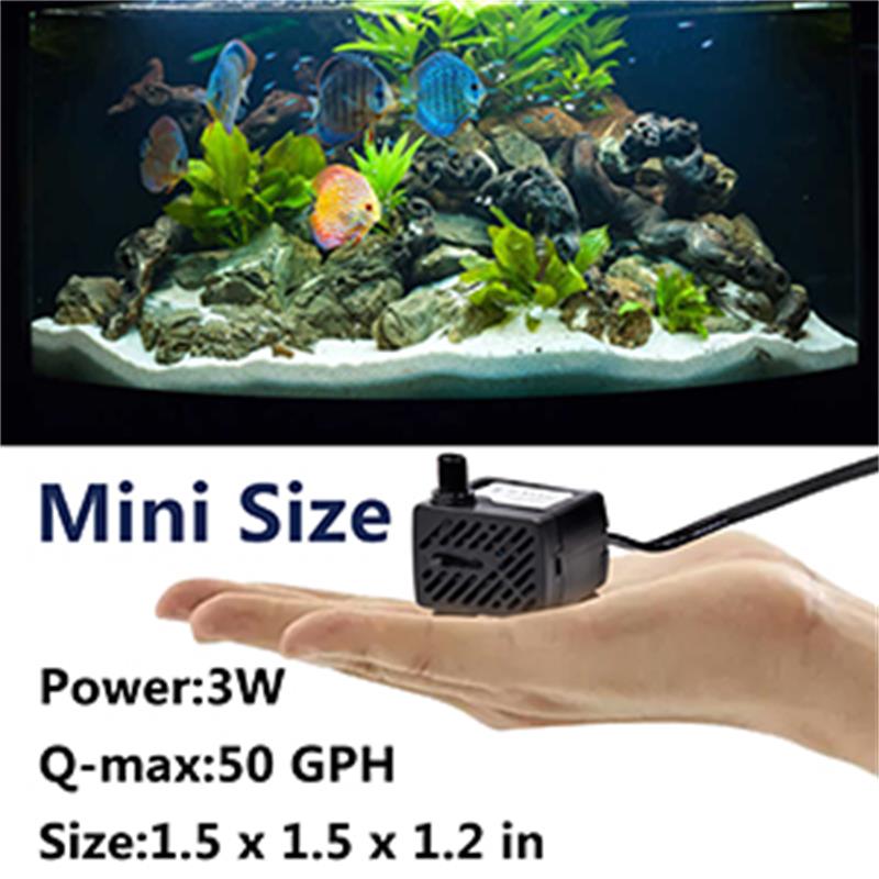 Pompa air tangki ikan Mini, po - Planted Aquarium Cleaning ulasan dan harga