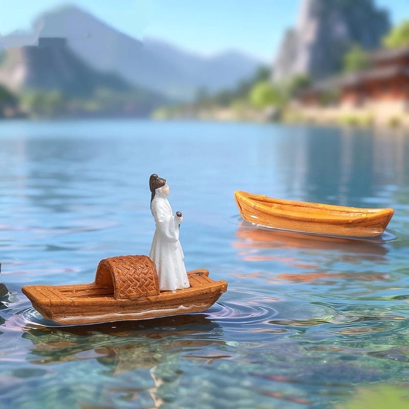 【S】Model Perahu Mini Mengamban - Aquarium Moss ulasan dan harga