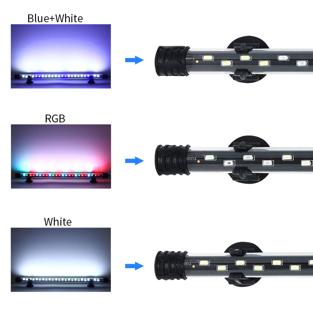 Lampu Akuarium LED 90-260V Lam - Aquarium Plant Substrate ulasan dan harga