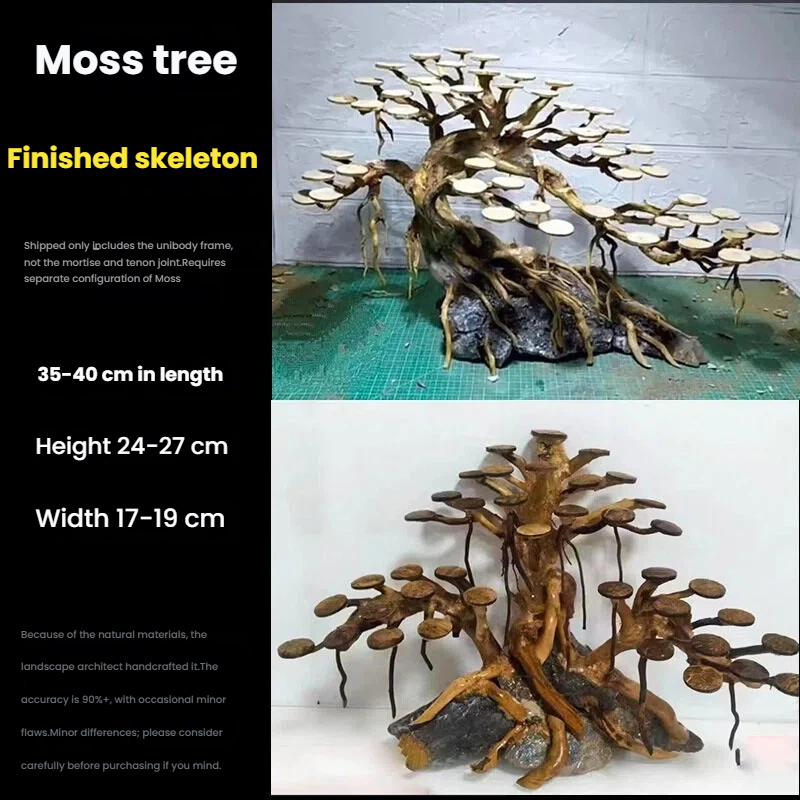 Dekorasi akuarium, hiasan poho - Aquarium Moss ulasan dan harga