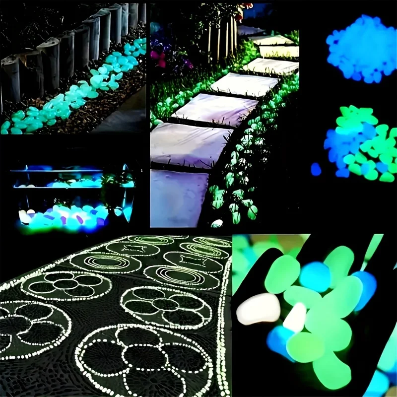 100 buah Batu Resin Bercahaya  - Plant Aquarium Pot ulasan dan harga