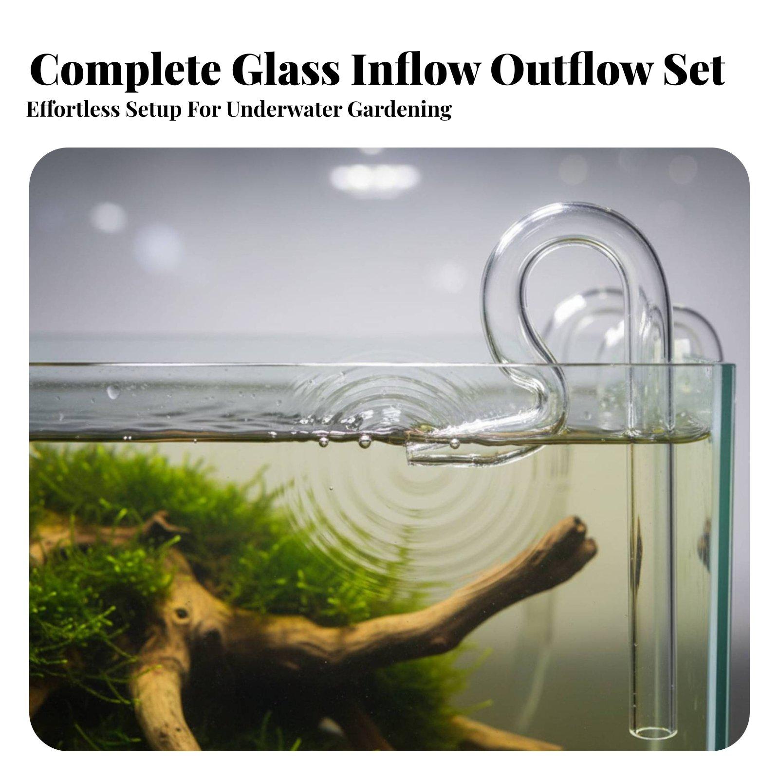 Pipa Kaca Lily untuk Akuarium, - Aquarium Planted Tank Filter ulasan dan harga
