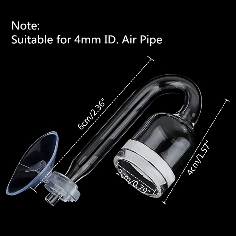 4 buah Set CO2 DIY Diffuser, u - Aquarium Liquid Carbon ulasan dan harga