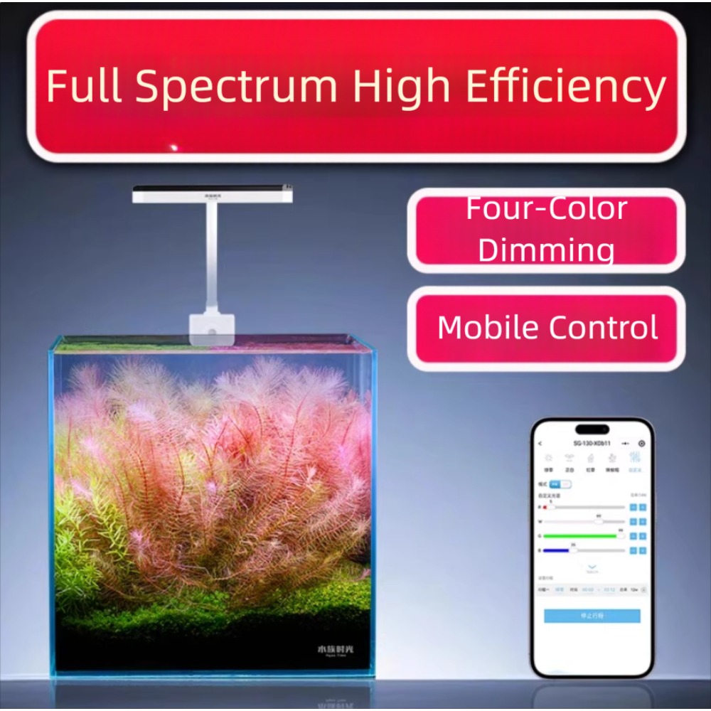 Lampu LED Akuarium Mini Netlea - Aquarium Plant Light ulasan dan harga