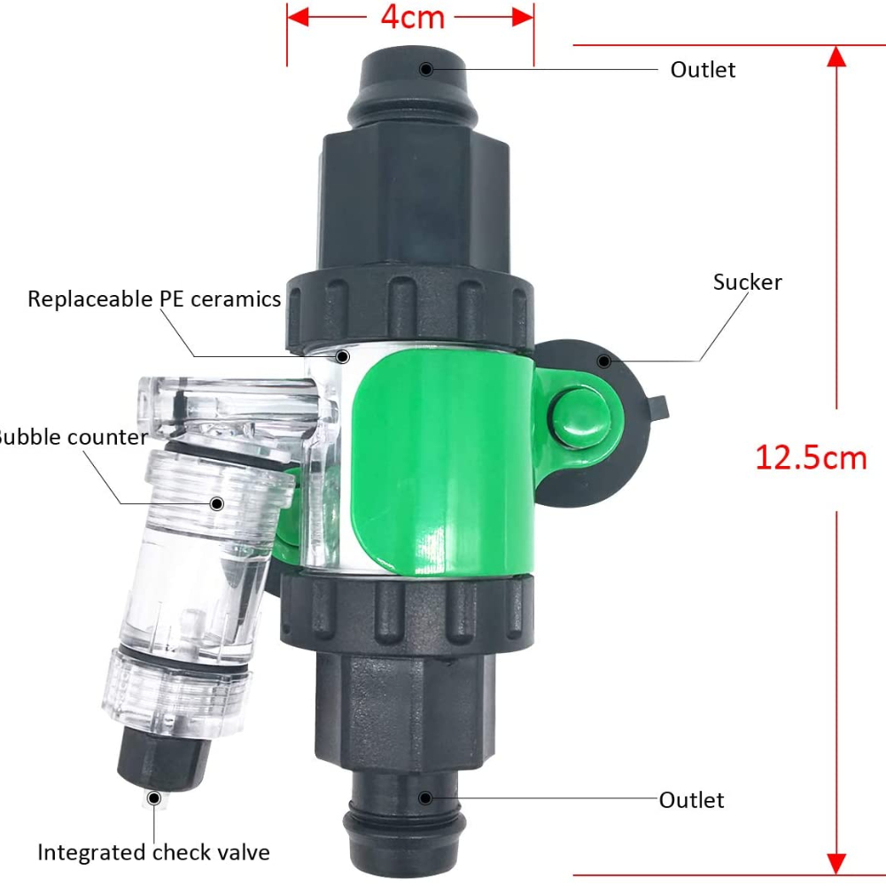 Dissolver karbon dioksida Diff - Aquarium Liquid Carbon ulasan dan harga